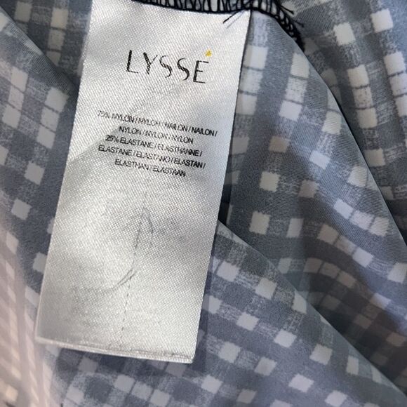 LYSSE Schiffer Button Down Shirt Top-M - Picture 9 of 10